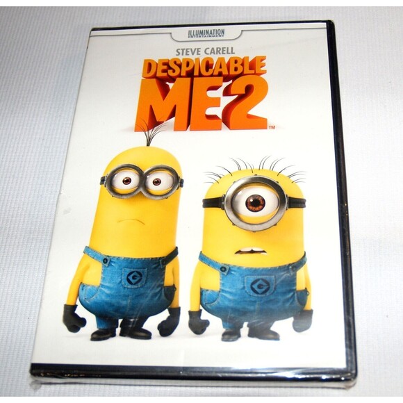 Despicable Me 2 (DVD, 2013, Widescreen) NEW In Shrink wrap Steve Carell - Picture 1 of 2